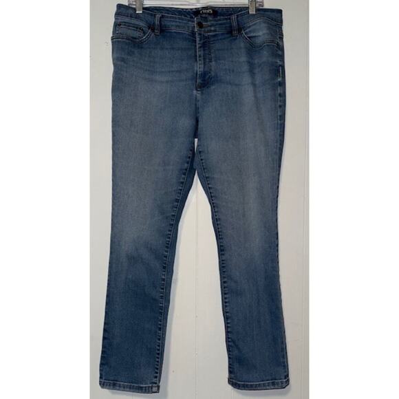 Chaps Denim Daniella Slim Leg Women's Size 14 Jeans - Picture 2 of 4